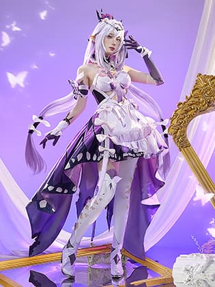 崩坏：星穹铁道遐蝶角色Cosplay服饰展示